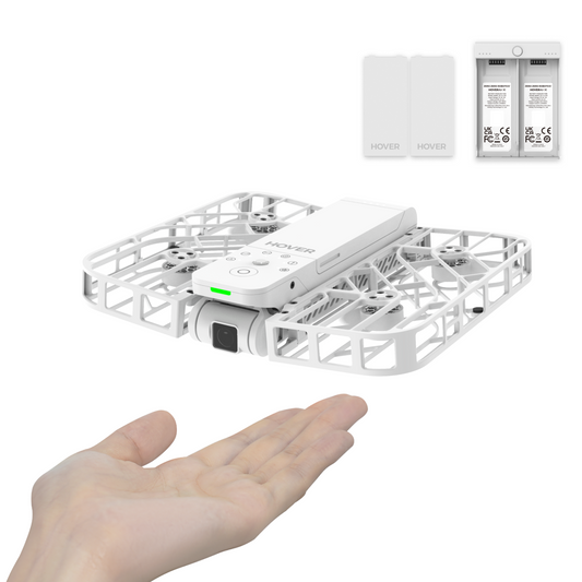 HOVERAir X1 Action Camera Follow Me Drone White (Combo Plus)